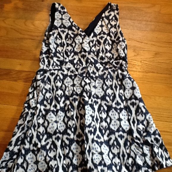 Gap Dresses & Skirts - Gorgeous Geo Blue Ikat Dress